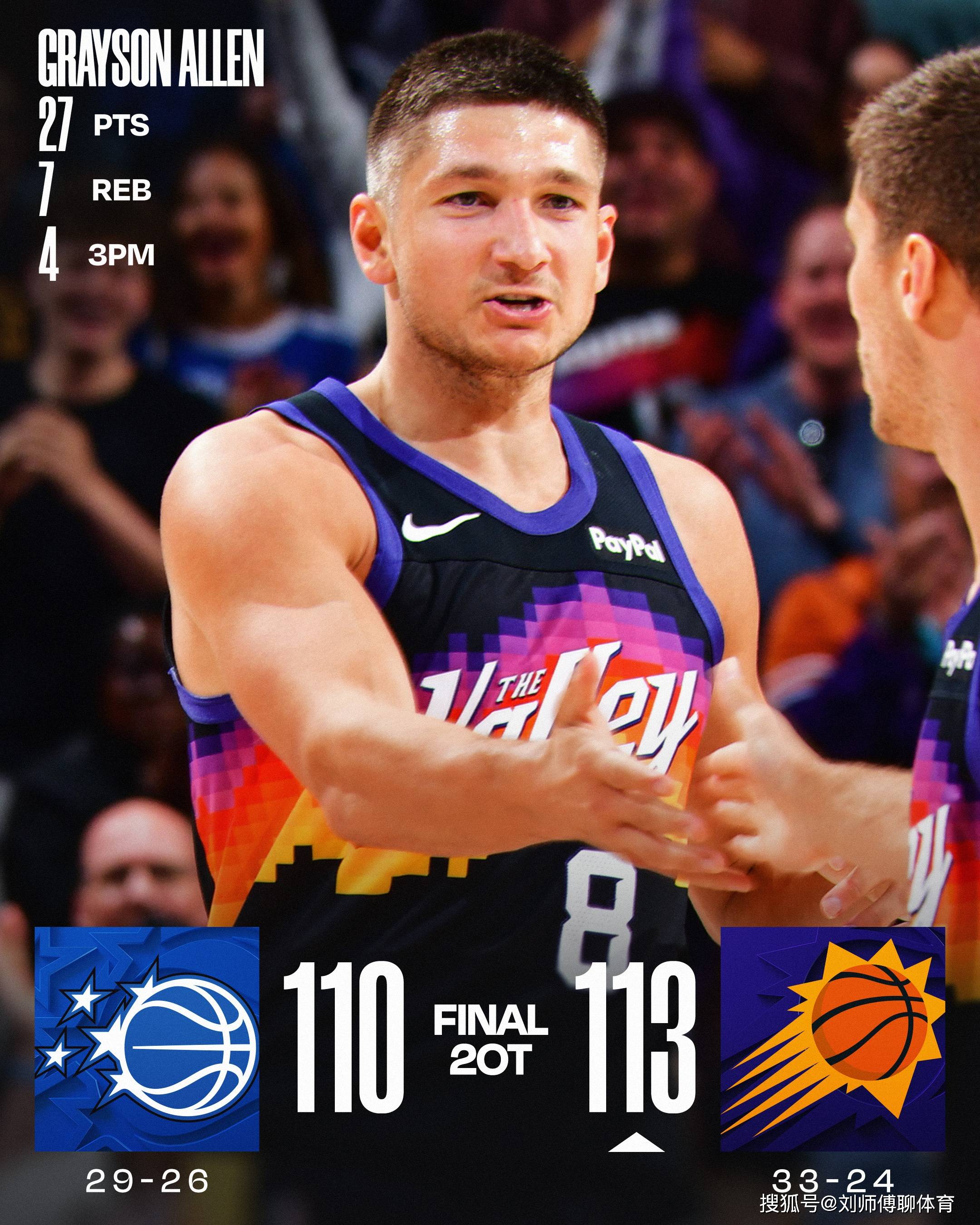 杰伦格林彻底打爆防线，老鹰关键战突围国王